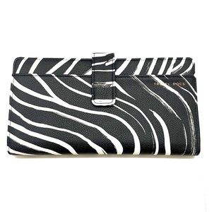 NWT Love & Lore Zebra Stripe Travel Wallet